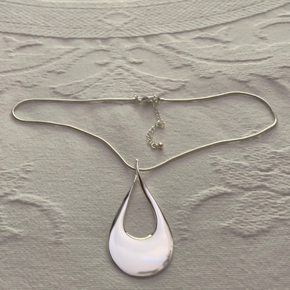 3/$30 Silver necklace - Picture 3 of 7